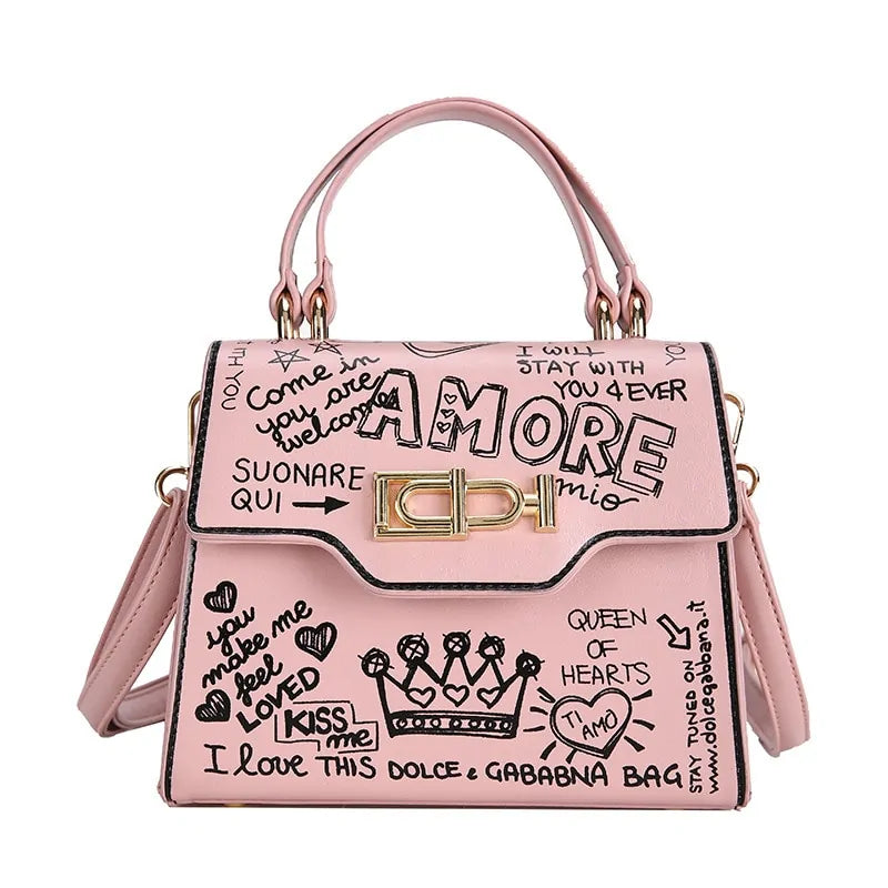 Amor Mini Graffiti Bags