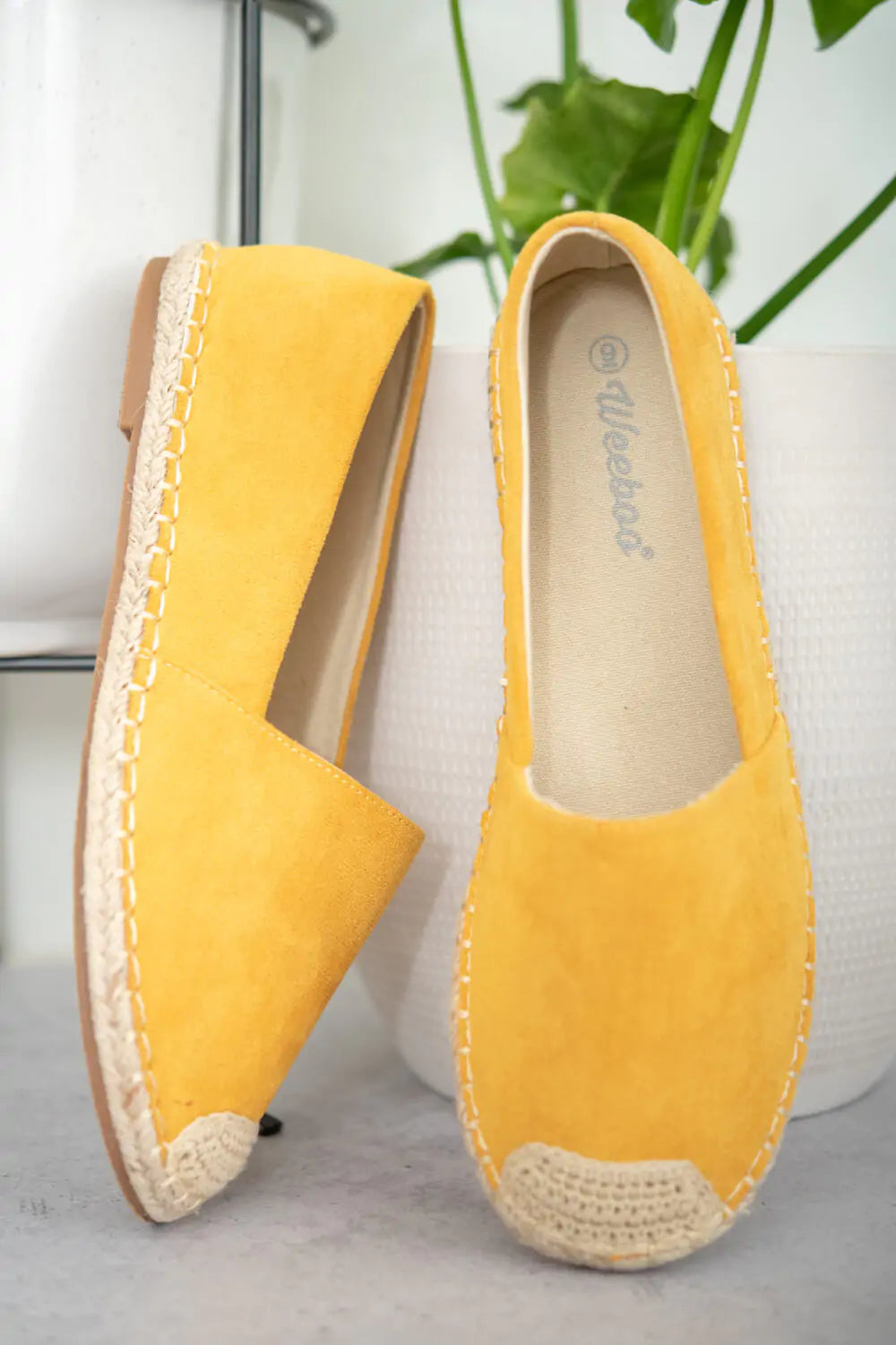 Sunny Yellow Espadrille's