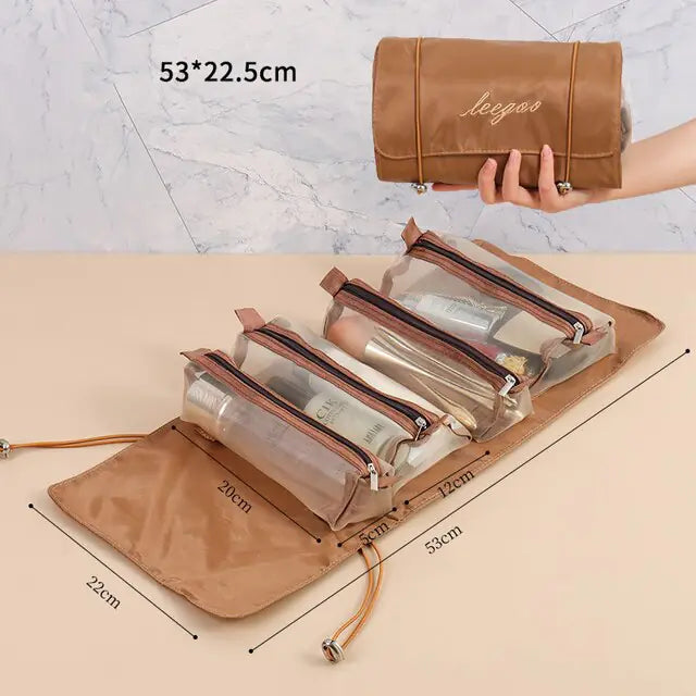 Detachable Hanging Cosmetic Travel Bag