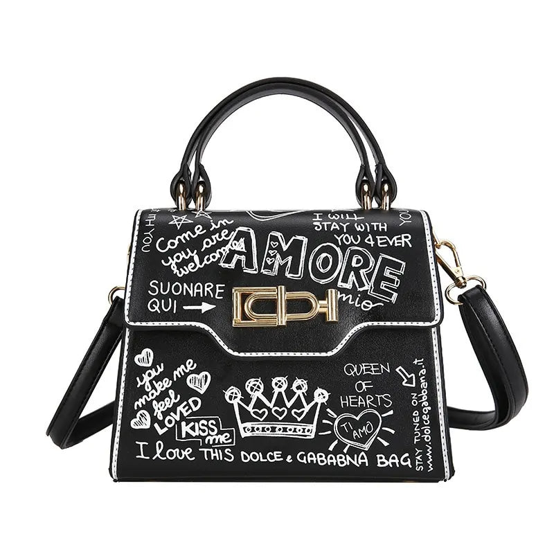 Amor Mini Graffiti Bags