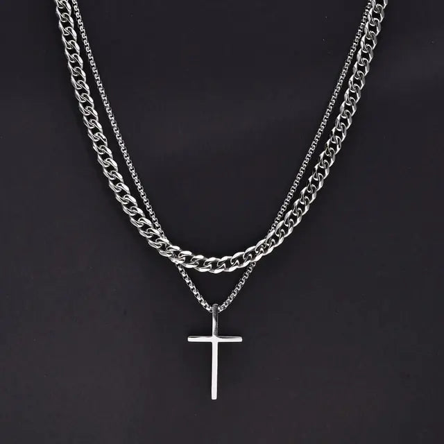 For Him Cross Necklaces