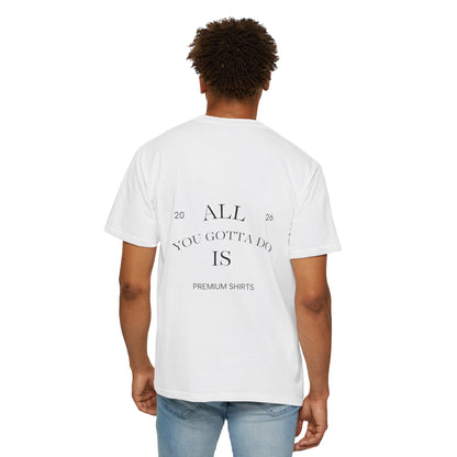 AYGDI University Graphic T-Shirt — 'All You Gotta Do Is' Vintage Campus Tee