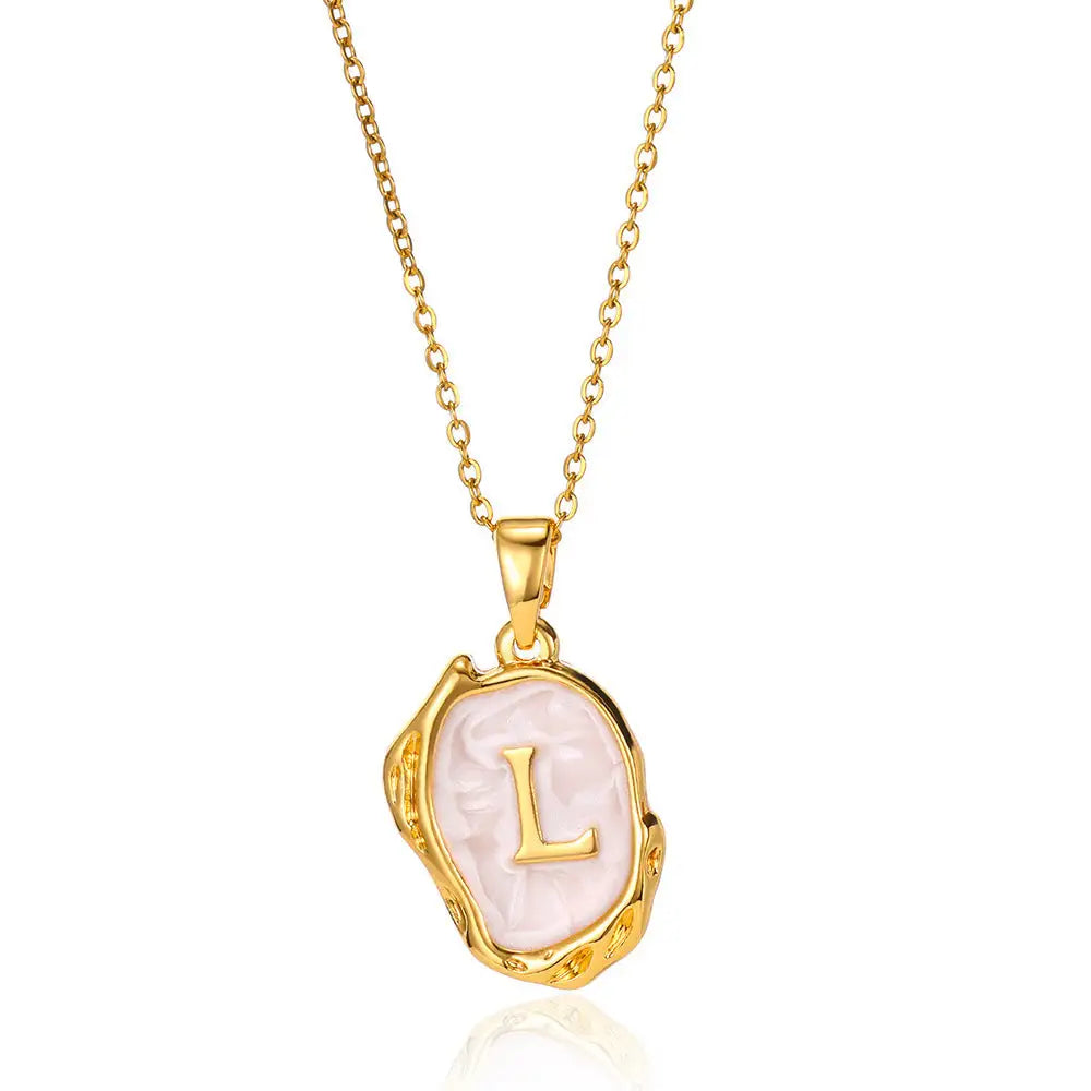 Elegance Letter Necklace