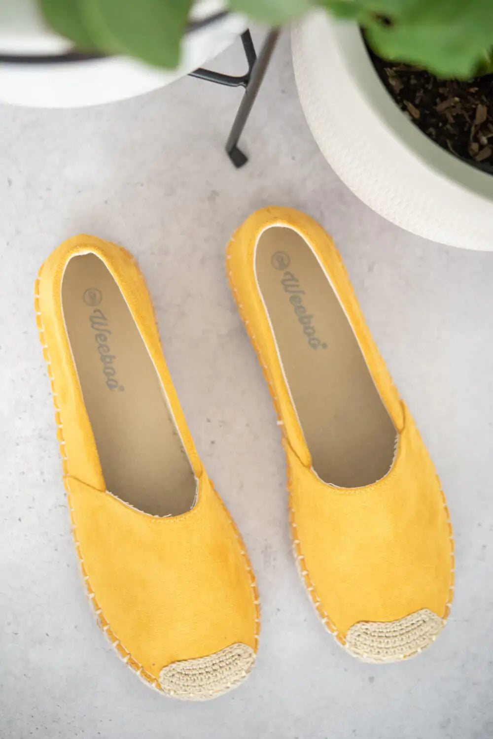 Sunny Yellow Espadrille's