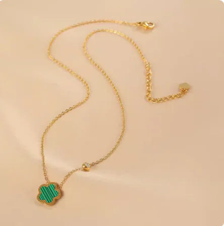 Flower Bracelet and Necklace