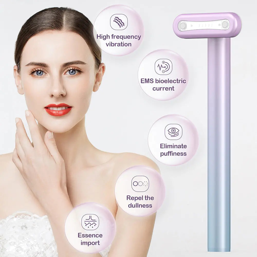 On the Go LED Face Massager