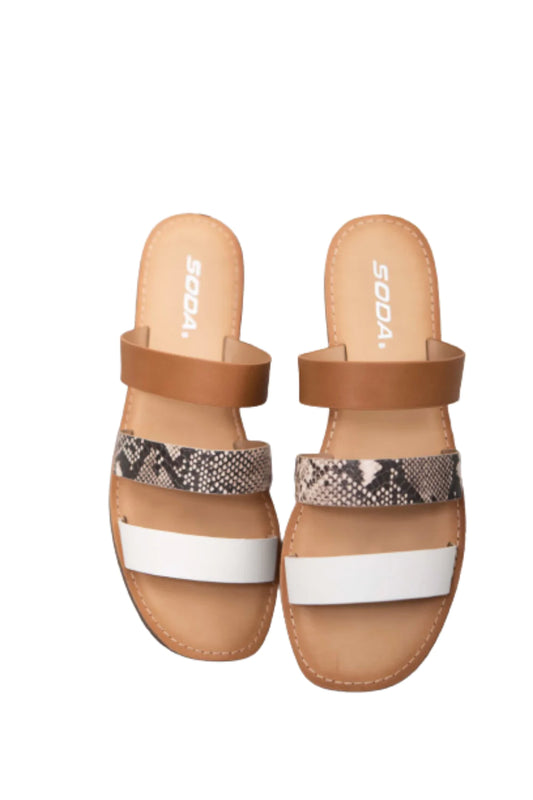 Snakeskin Sandals