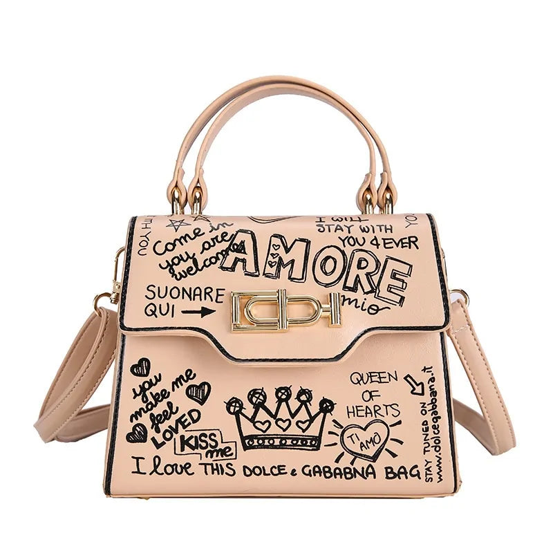 Amor Mini Graffiti Bags