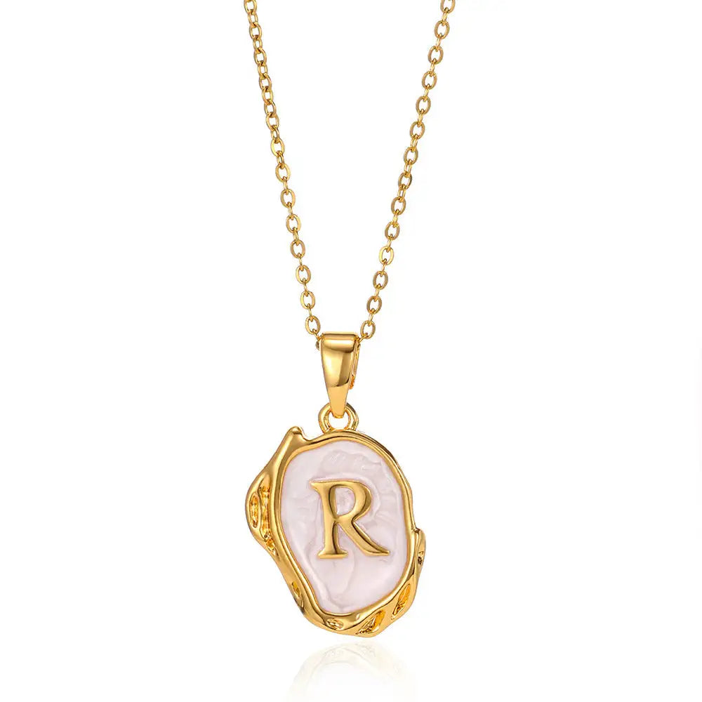 Elegance Letter Necklace