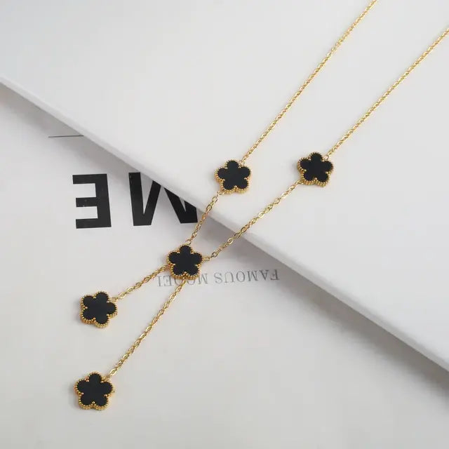 Flower Bracelet and Necklace