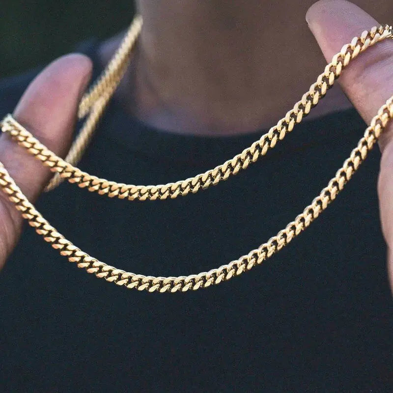 Tim Curb Chain Necklaces
