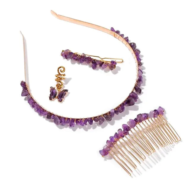 Crystals Hair Jewelry