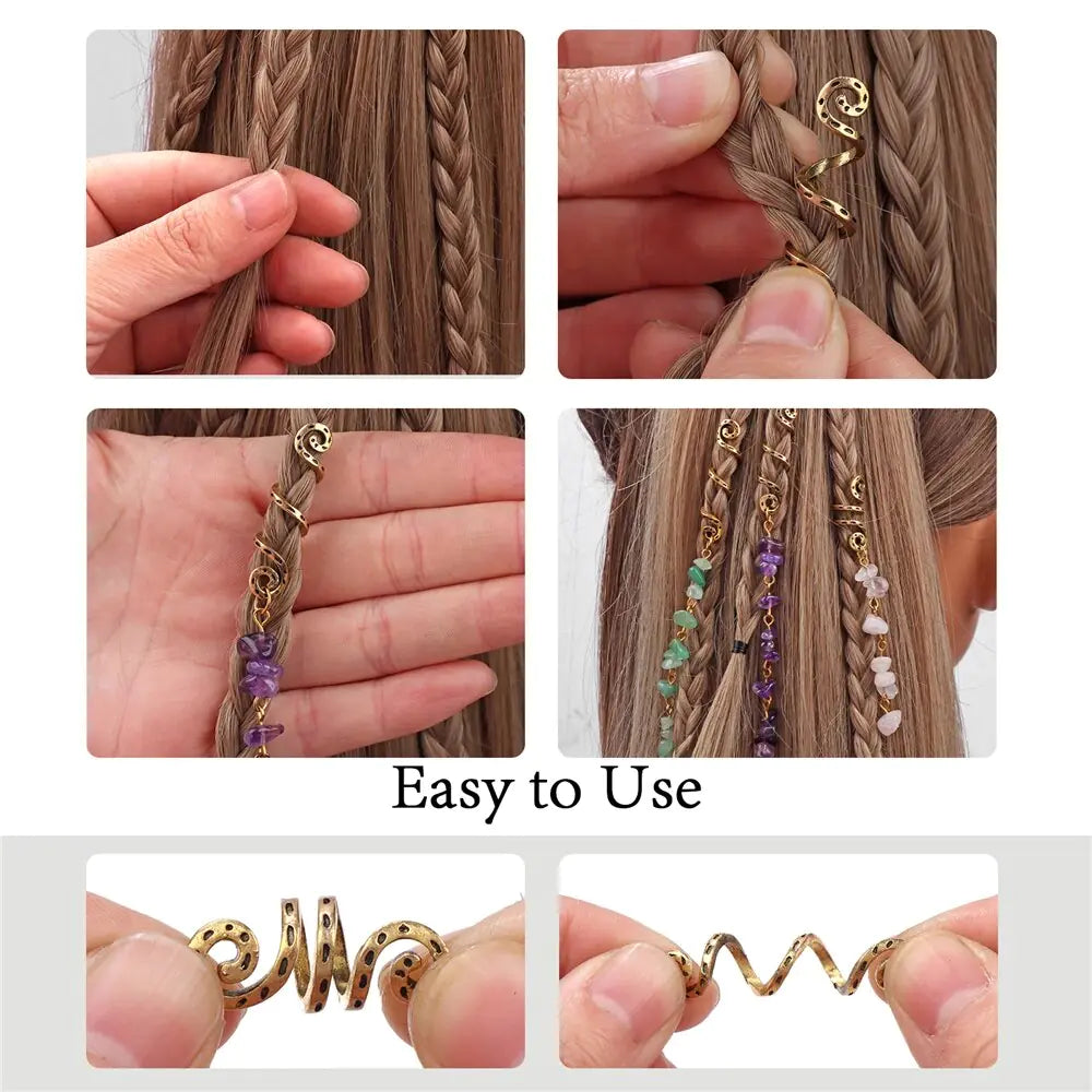 Crystals Hair Jewelry